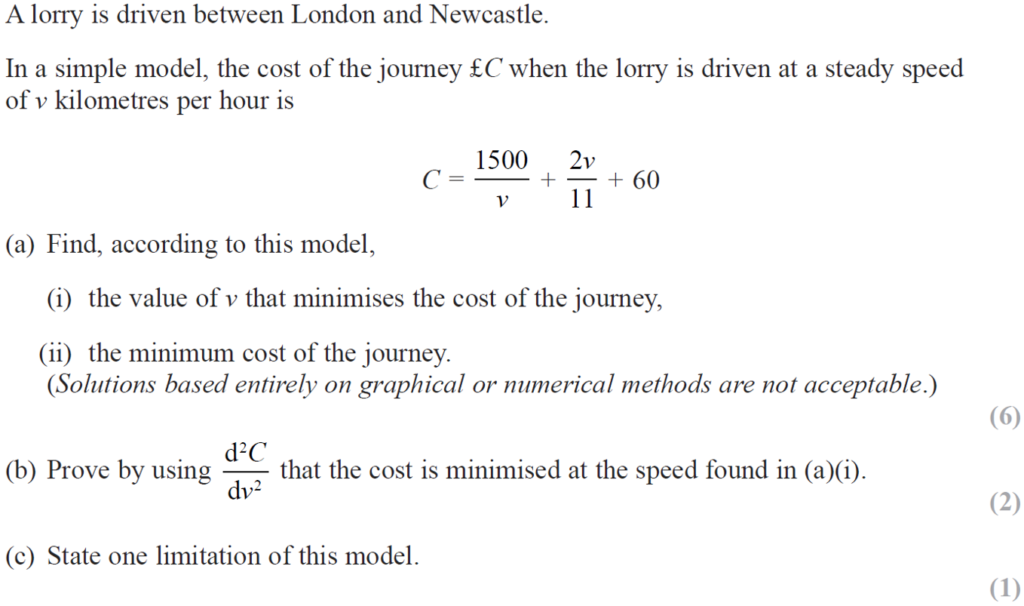 June 2018 Paper 1 Q8 question