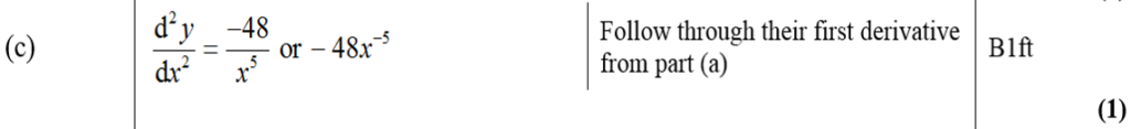 Mark Scheme for C