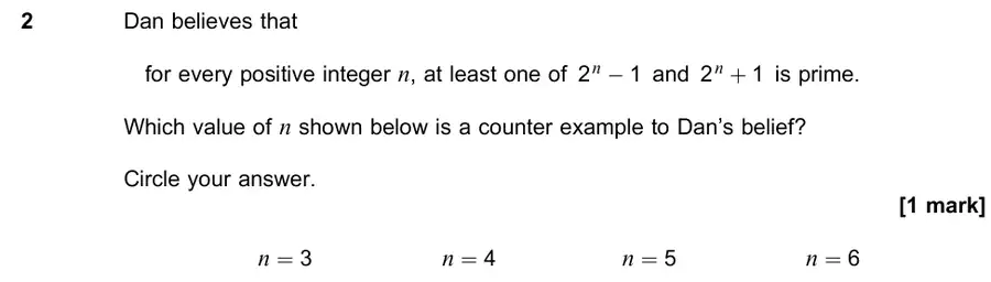 June 2019 Paper 1 Q2 question