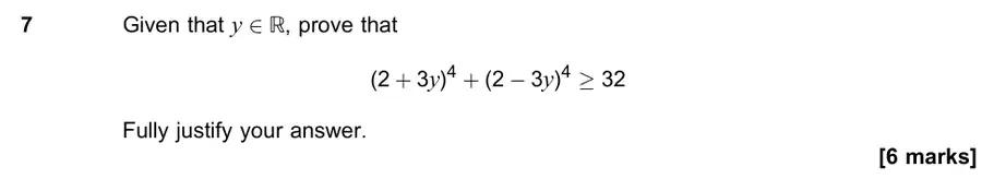 June 2019 Paper 1 Q7 question
