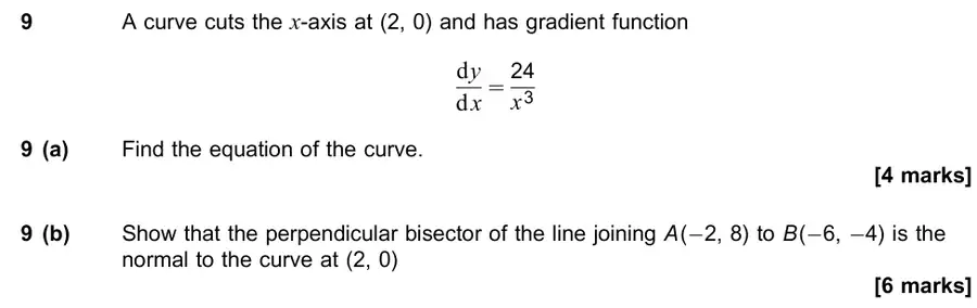 June 2019 Paper 1 Q9 question