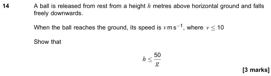 June 2022 Paper 1 Q14 question