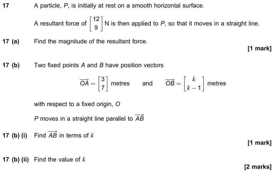 June 2023 Paper 1 Q17 question