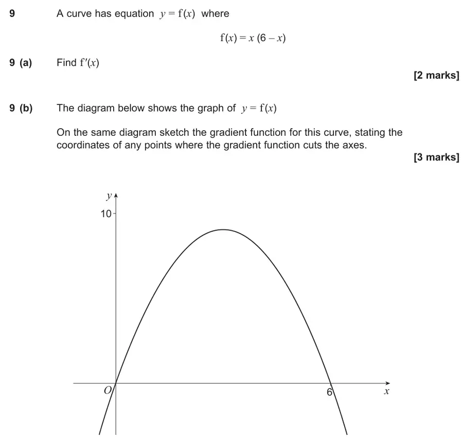 June 2024 Paper 1 Q9 question