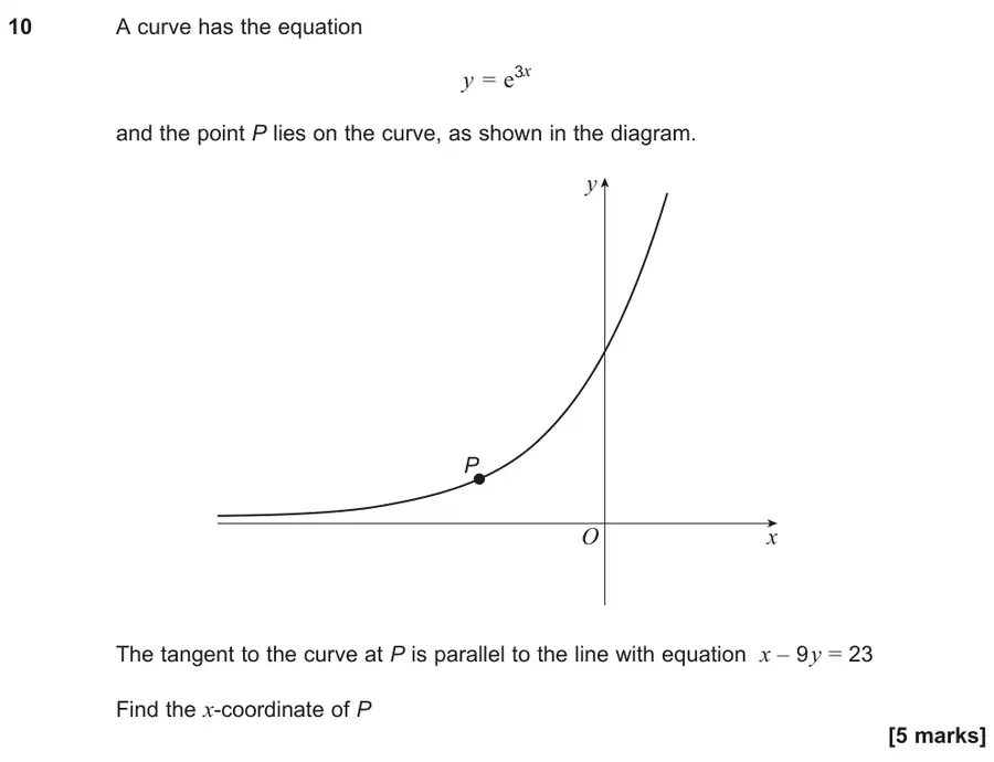 June 2025 Paper 1 Q10 question
