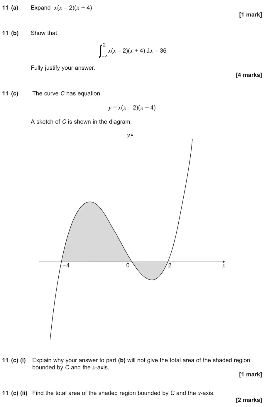 June 2025 Paper 1 Q11 question