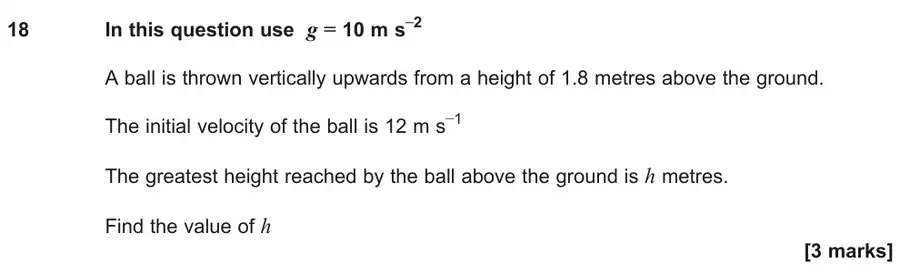 June 2025 Paper 1 Q18 question