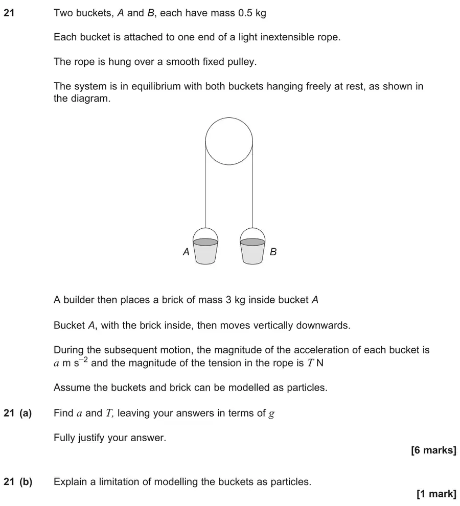 June 2025 Paper 1 Q21 question