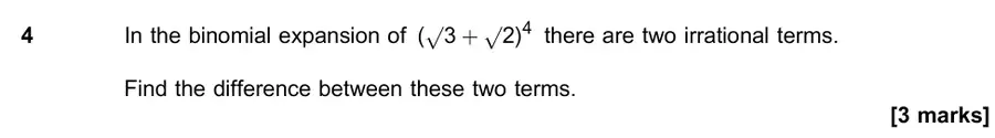 November 2020 Paper 1 Q4 question