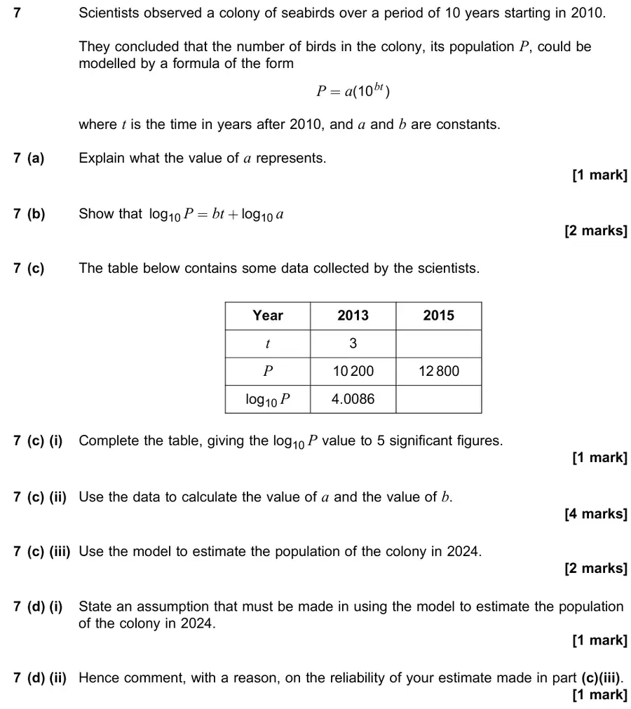 November 2021 Paper 1 Q7 question