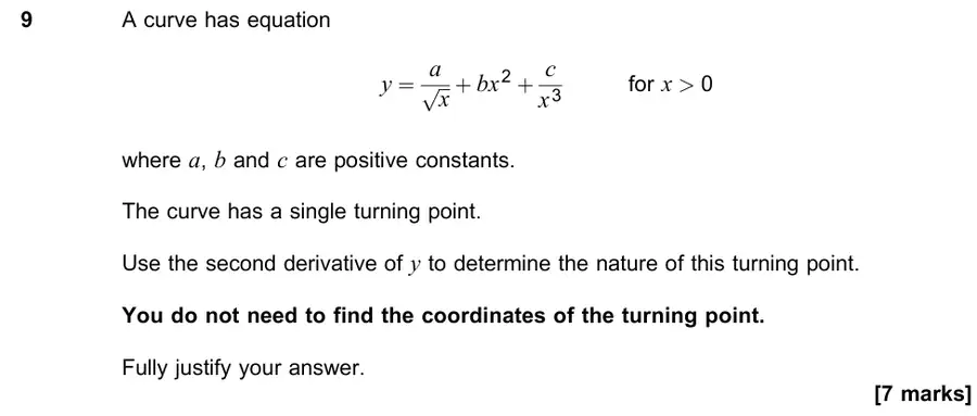 November 2021 Paper 1 Q9 question