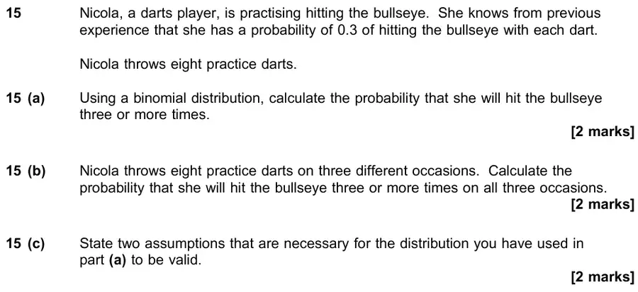 June 2018 Paper 2 Q15 question
