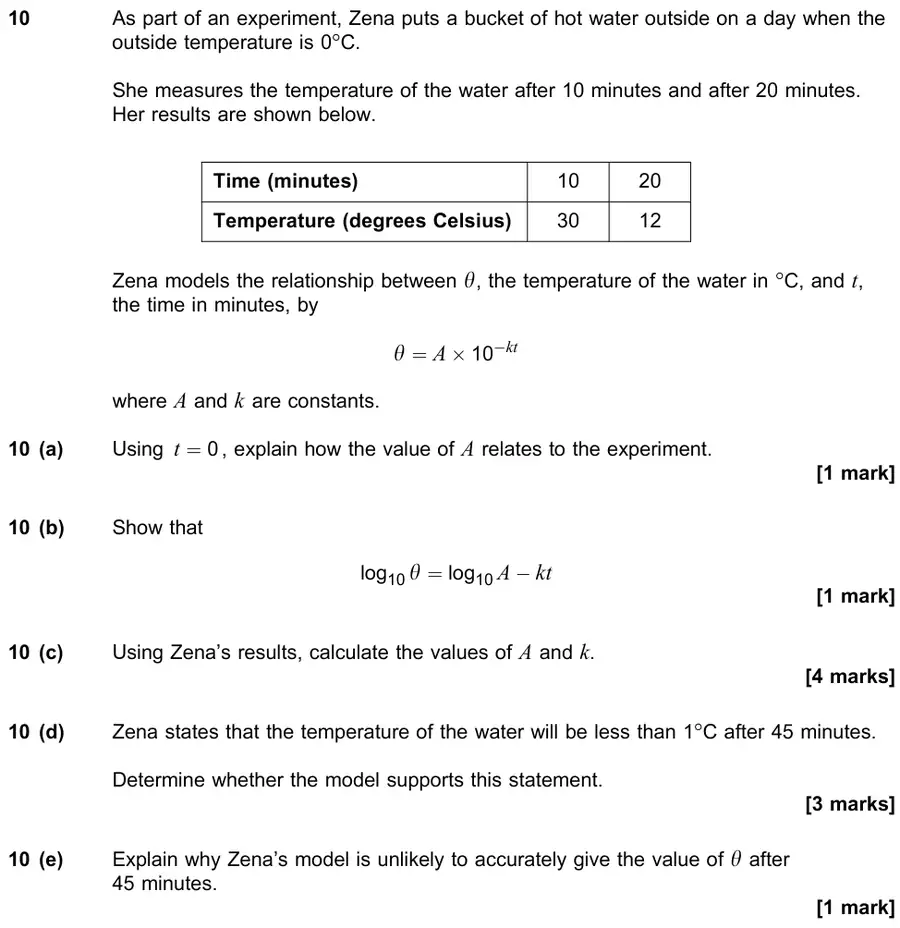 June 2019 Paper 2 Q10 question