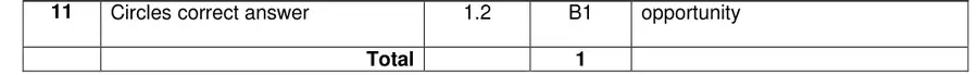 Mark scheme