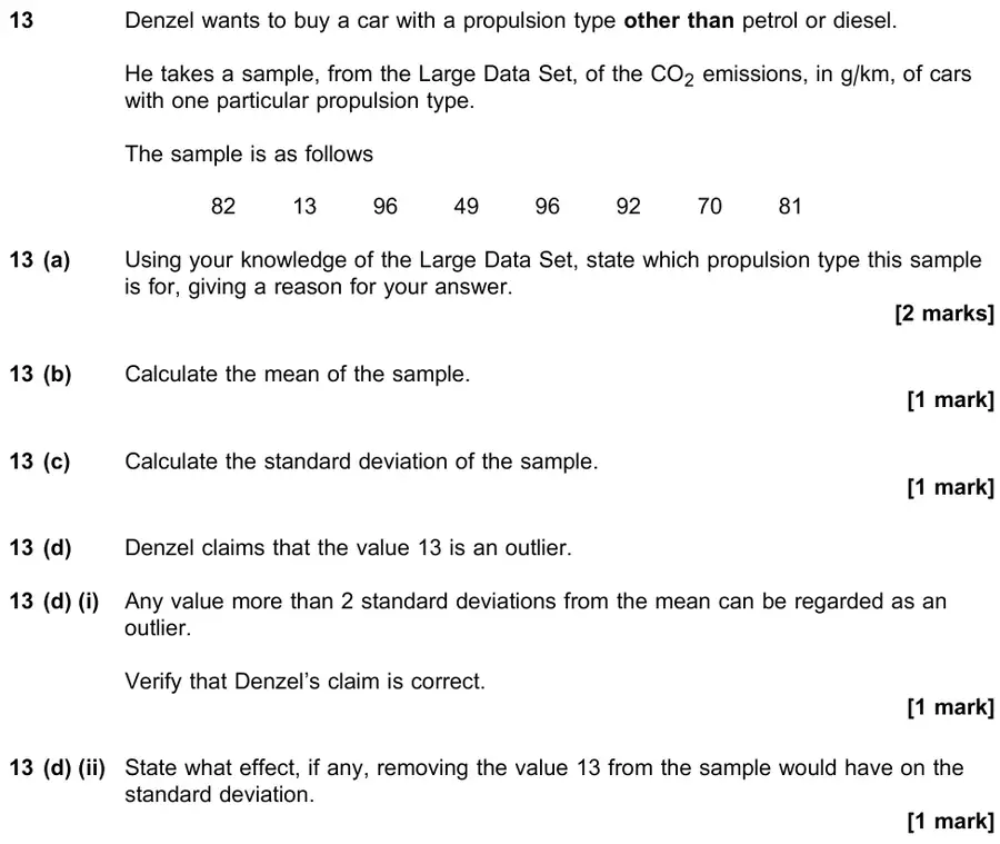 June 2019 Paper 2 Q13 question