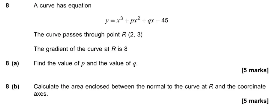 June 2019 Paper 2 Q8 question