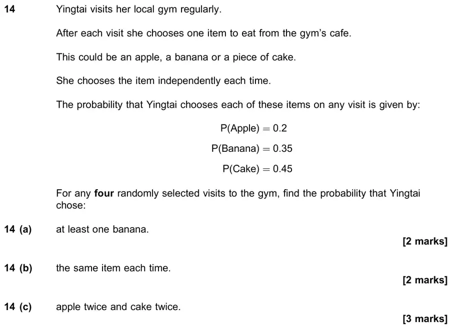 June 2022 Paper 2 Q14 question