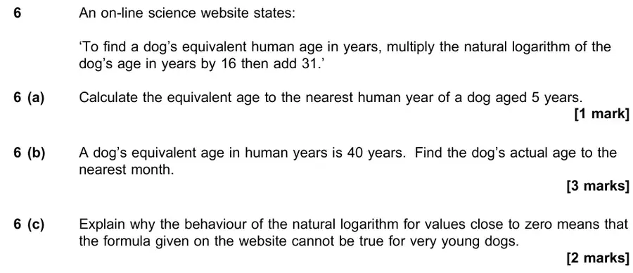 June 2022 Paper 2 Q6 question