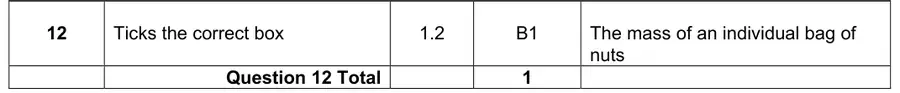 Mark scheme