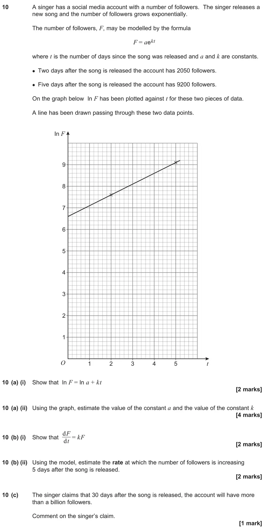 June 2024 Paper 2 Q10 question