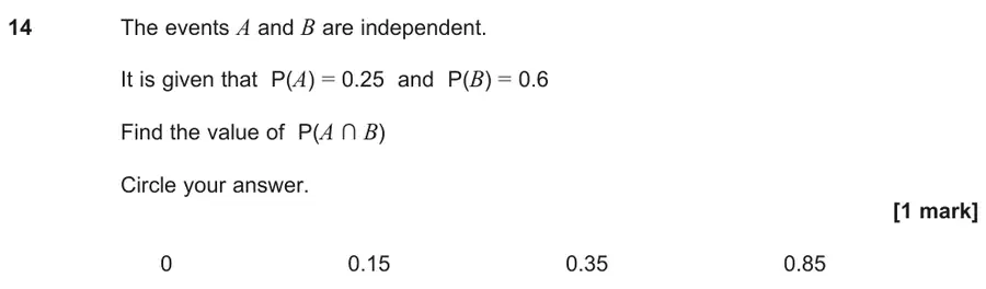 June 2025 Paper 2 Q14 question