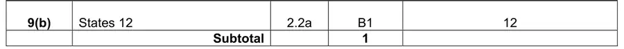 Mark scheme (b)