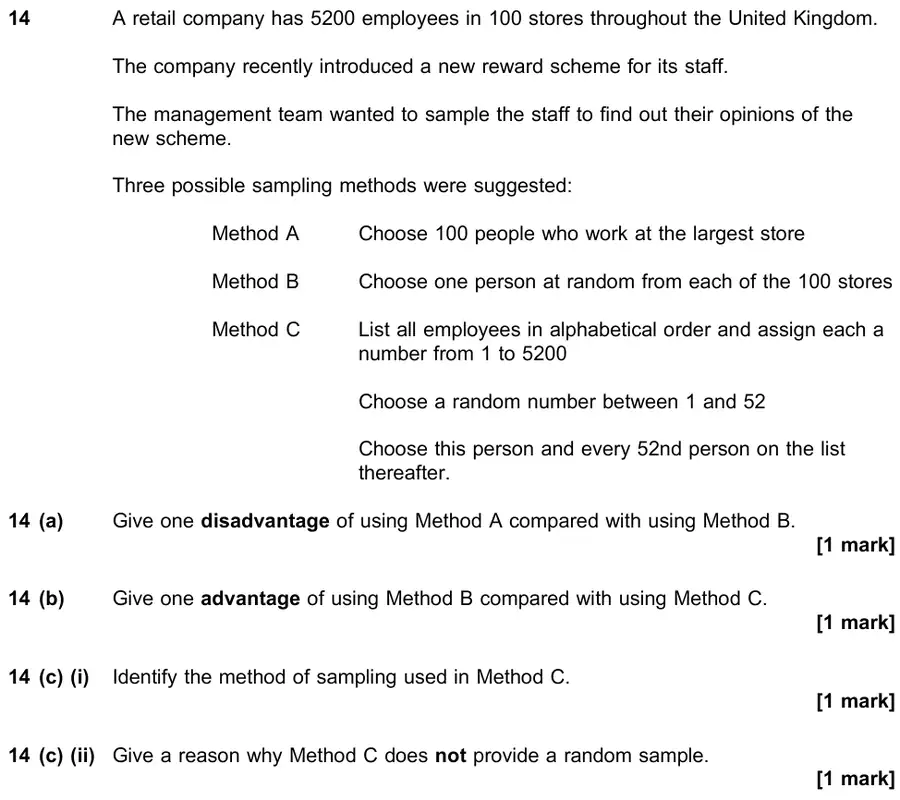 November 2020 Paper 2 Q14 question