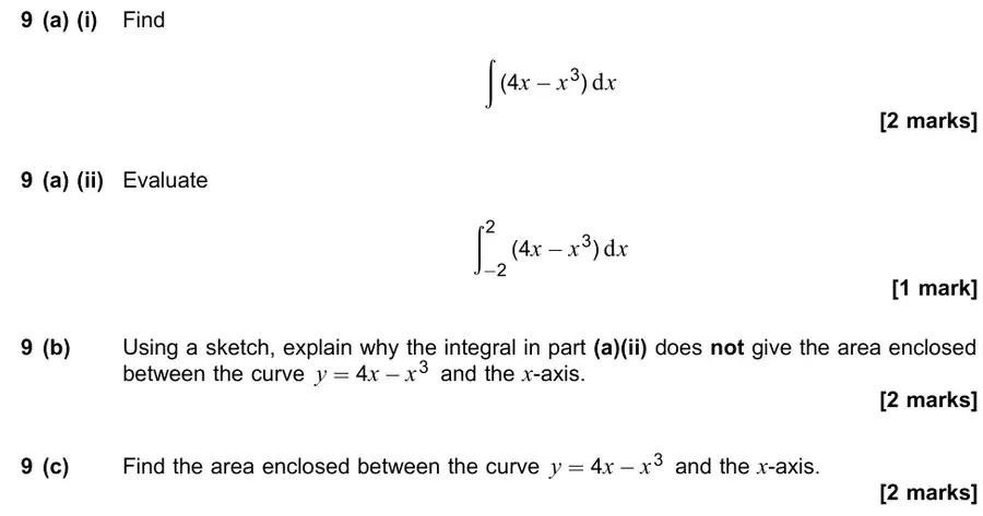 November 2020 Paper 2 Q9 question