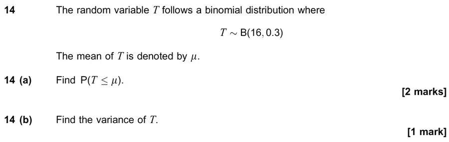 November 2021 Paper 2 Q14 question