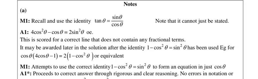 Notes (a)
