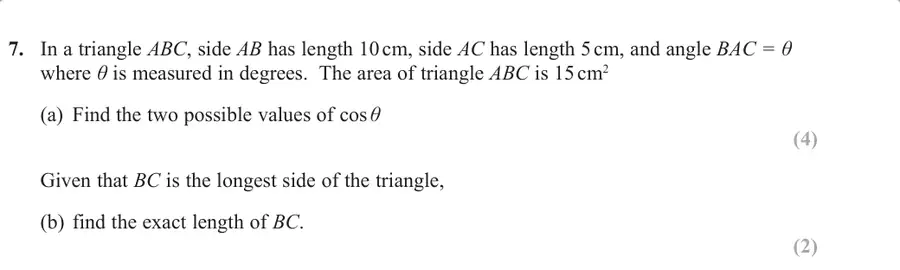 June 2018 Paper 1 Q7 question