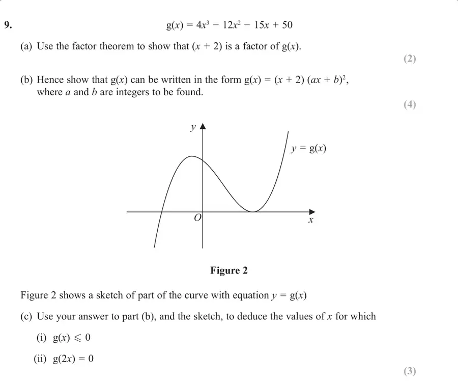 June 2018 Paper 1 Q9 question