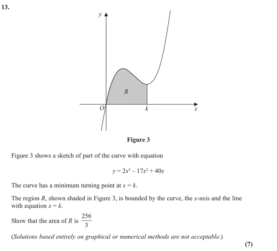 June 2019 Paper 1 Q13 question