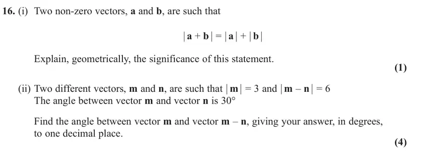 June 2019 Paper 1 Q16 question