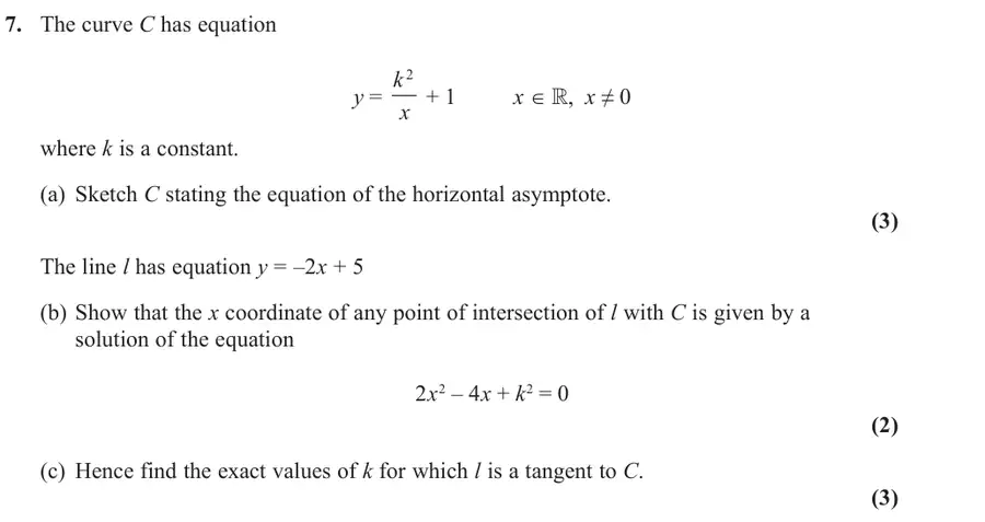 June 2019 Paper 1 Q7 question