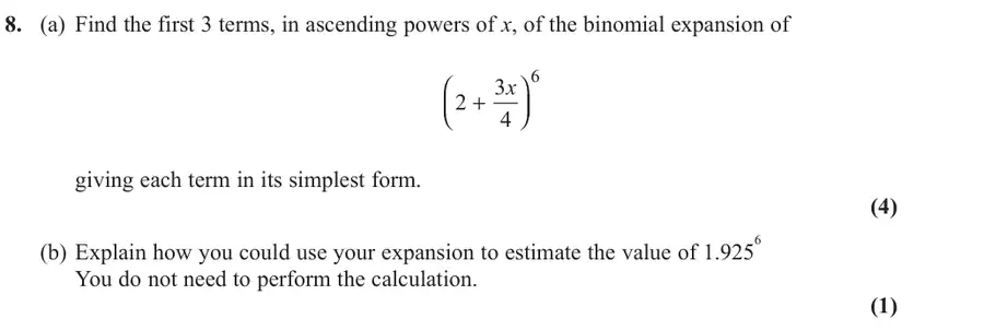 June 2019 Paper 1 Q8 question