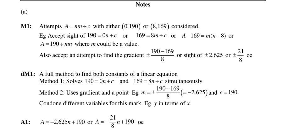 Notes (a)