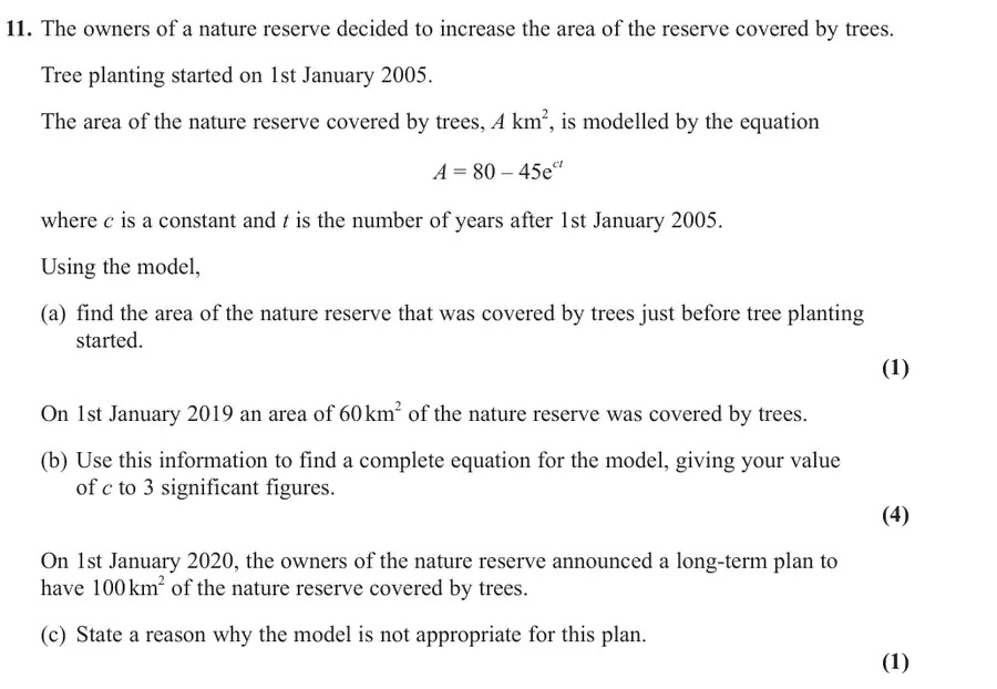 November 2021 Paper 1 Q11 question