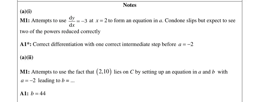 Notes (a)