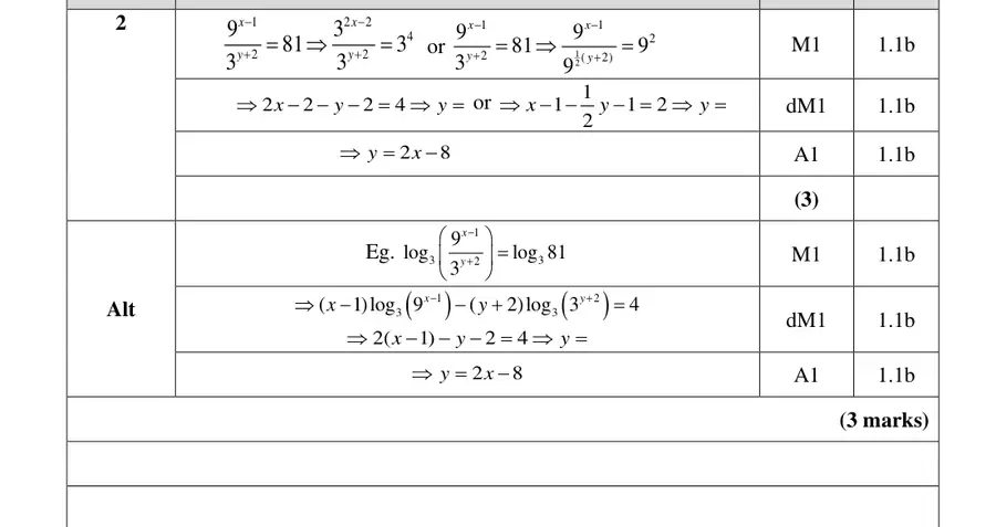 Mark scheme