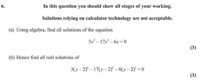 November 2021 Paper 1 Q6 question