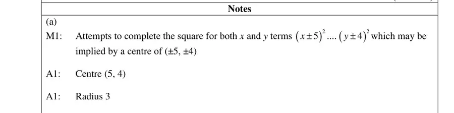 Notes (a)