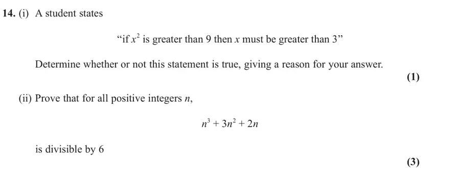 June 2022 Paper 1 Q14 question