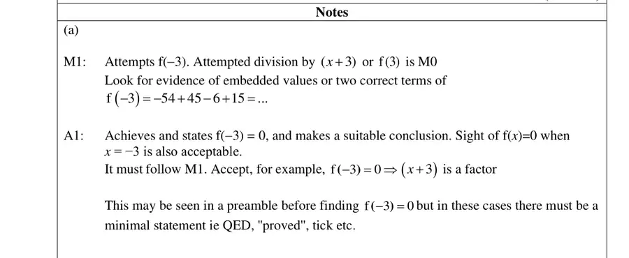 Notes (a)