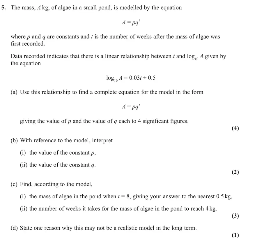 June 2022 Paper 1 Q5 question