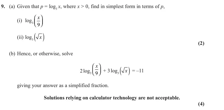 June 2022 Paper 1 Q9 question