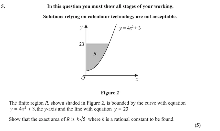 June 2023 Paper 1 Q5 question