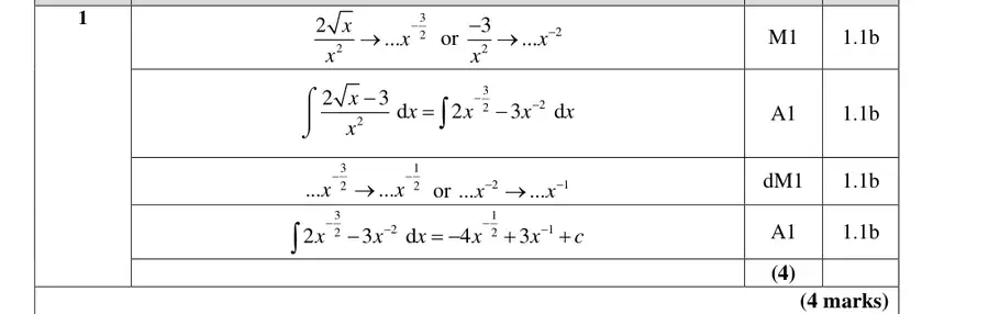 Mark scheme