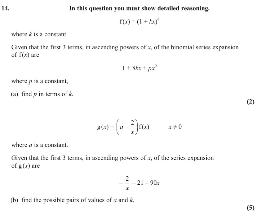 June 2025 Paper 1 Q14 question