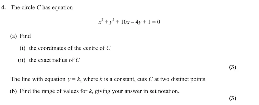 June 2025 Paper 1 Q4 question
